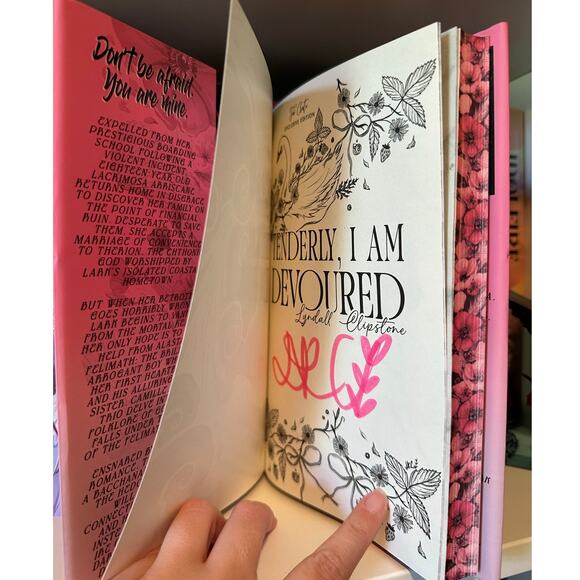 Fae Crate Special Signed Edition Tenderly, I Am Devoured By Lydall Clipstone - Picture 2 of 8